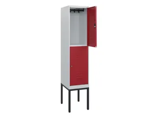 dubbeldekse locker,HxBxD 1950x400x500mm,1x2vak.,vak B 400mm - 2