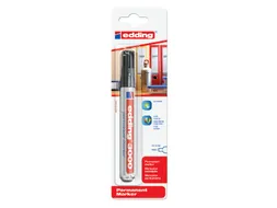Viltstift edding 3000 rond zwart 1.5-3mm blister