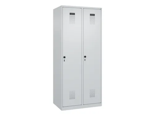 locker,HxBxD 1850x800x500mm,2vak,vak B 400mm,draaigrendel