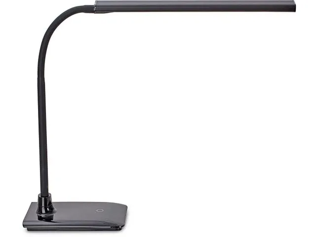 Bureaulamp MAUL Pirro LED dimbaar met voet Zwart