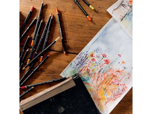 Aquarelpotlood Staedtler Mars Lumograph 12 kleuren