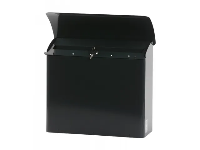 Wandbrievenbus, B 41,5 Cm Staal Antraciet