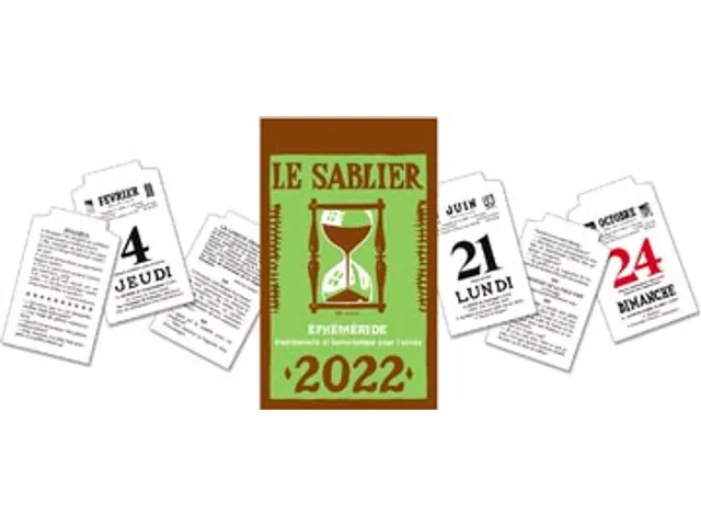 Dagblokkalender Le Sablier 2025
