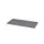 houten vloer v. kantoorstelling BxD 762x376mm dikte 22mm grafiet