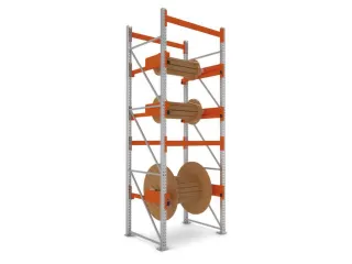 kabelhaspelstelling,MULTIPAL,aanbouwveld,HxBxD 4400x985x1100mm - 3