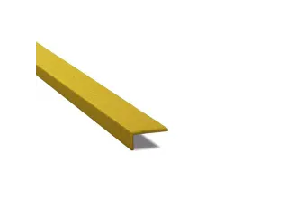 antislipprofiel,HxBxD 30x800x70mm,GVK,geel,met antislip-eigenschappen - 1
