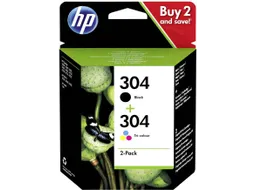 inktcartridge 304 1xZW 1x3 kleuren