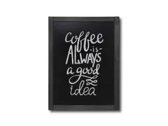 Natura Krijtbord Classic Wand Zwart 60x80cm