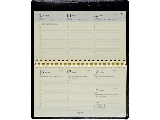 Omniplan Genova zwart 2026