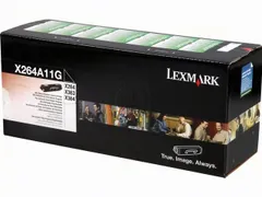 Cartouche toner Lexmark X264A11G Programme Retour Noir