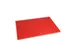 Hygiplas Snijplank glad LDPE 45x30x1cm Rood