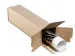Verzendkoker Vierkant Performance 105x430x105mm Bruin 10 Stuks