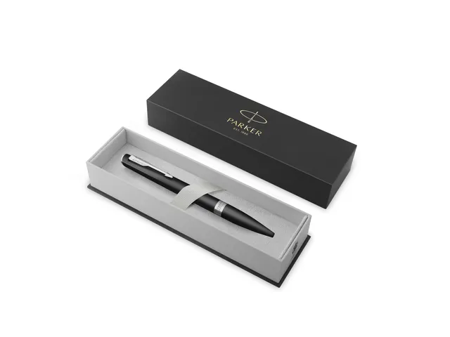Stylo bille Parker Meridian matt black CT Medium