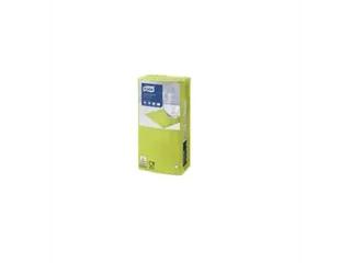 Tork 477822 Cocktailservet 24x24cm 2-laags 1/4 vouw 12x200 Lime - 2