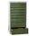 ladekast HxBxD 1200x500x600mm 9laden cilinderslot RAL7035 front RAL601