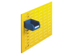 Gesleufde Plaat Staal Hxb 450x500mm Liggend Ral 3020 Verkeersgeel