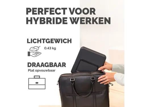 Laptopstandaard Fellowes Breyta zwart