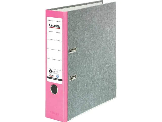 Ordner hfb recycled A4 8cm rood