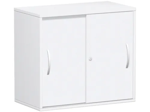schuifdeurkast,HxBxD 720x800x425mm,1xhouten vloer,2ordnerhoogte
