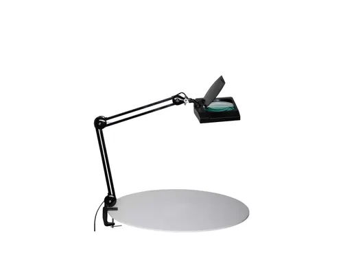 Loeplamp LED MAULvitrum Zwart met tafeklem