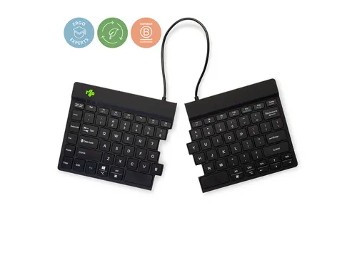 Ergonomisch Toetsenbord R-Go Split Break V2 QWERTY US Zwart