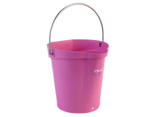 Hygiene 5688-1 emmer 6 liter roze maatverdeling en schenktuit - 1