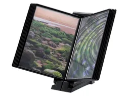 Infomanager Djois Flex-O-Frame basis met 10-tassen antraciet/zwart