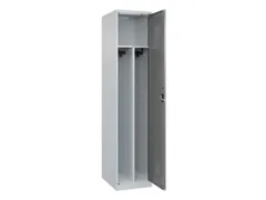 locker voor scheiding van kleding,HxBxD 1850x400x500mm,1vak
