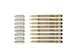 Fineliner Sakura pigma micron set 6stuks zwart