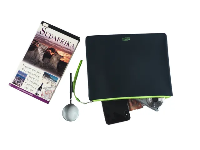 etui A5 Phat-Bag antraciet van siliconen met ritssluiting