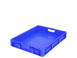 Euronorm Stapelkrat Pp 120x800x600mm 49l Standaardbodem 60kg
