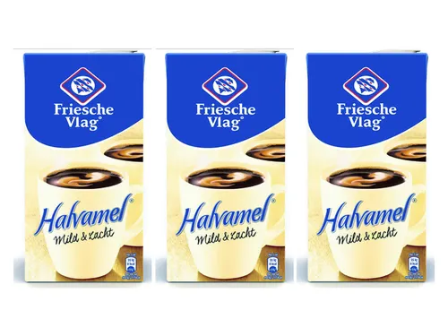 Koffiemelk Friesche Vlag halvamel 455ml