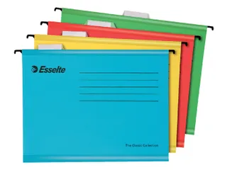 Hangmap Pendaflex Verticaal A4 V-bodem rood - 5