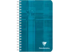 Zakboekje Spiraal 110x170mm ruit Assorti