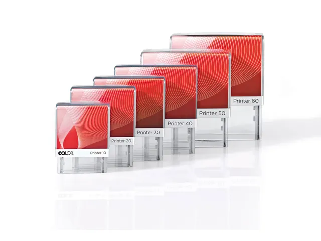 Tekststempel Colop Printer 10 +bon 3regels 27x10mm zwart