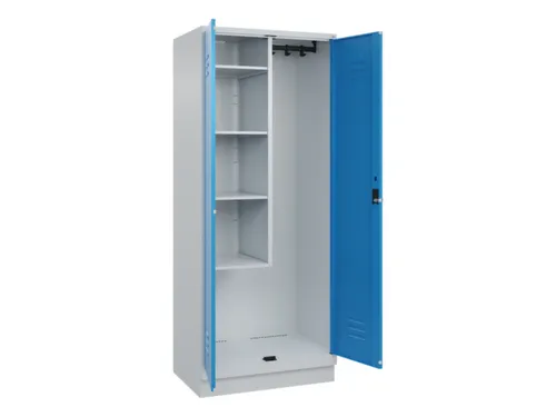 schoonmaakkast,HxBxD 1950x800x500mm,links 4vakken