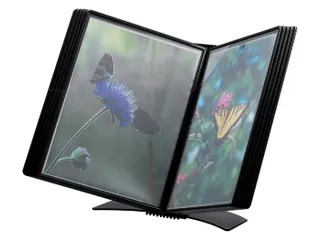 Bureaustandaard Djois Flex-O-Frame Premium A4 10-tassen zwart - 1