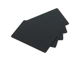 Zebra CARD FOOD SAFE PVC 30 MIL Zwart - 1