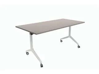 Schaffenburg Klaptafel 160x80cm Blad Havana Kersen 25mm Frame Alu - 1