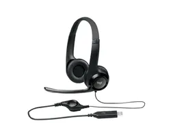 Computer Headset Logitech H390 USB-A Over Ear Zwart