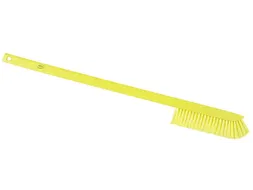 Vikan Hygiene precisieborstel lange steel 600mm medium vezels Geel