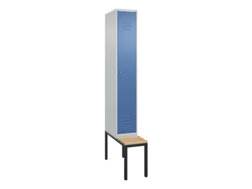 locker voor scheiding van kleding,HxBxD 2120x300x815mm,1vak