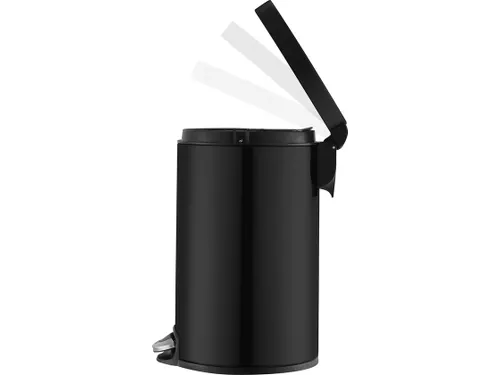 Serene pedaalemmer 12 liter Mat zwart