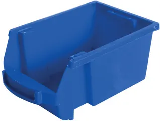 Magazijnbak 1 Liter Blauw PP 157x101x70mm - 1