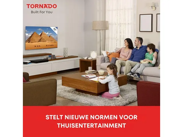 65UA3400X Tornado 65'' (165,1cm) 4K Ultra HD Smart TV Wifi Zwart