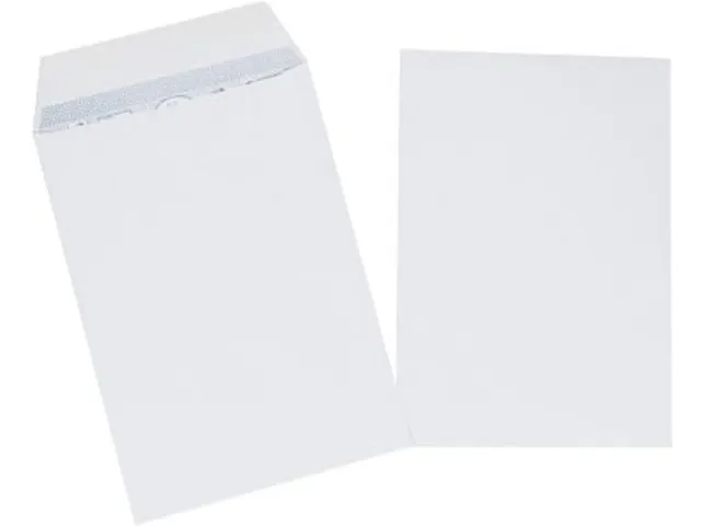 Enveloppen 90 gram 162x229mm met strip zonder venster500 stuks