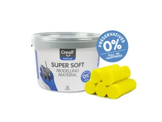 Klei Creall supersoft geel 1750gram - 3