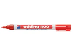 Viltstift edding 400 rond rood 1mm