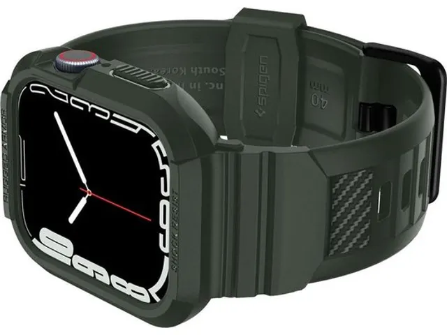 Spigen Case ACS00547 Apple Watch 5/4 40mm Rugged Armor Pro groen