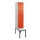 Z-garderobekast,HxBxD 2120x400x815mm,2vak,vak B 400mm,cil.-slot